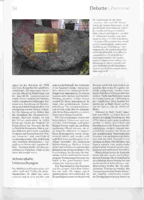 Vorschauseite 3: Politisierte Medizin
