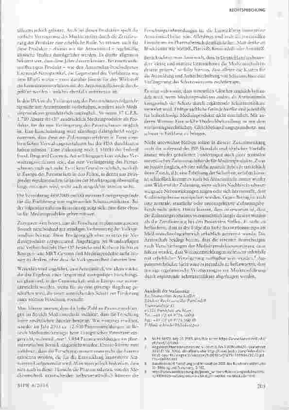 Vorschauseite 5: Der Anwendungsbereich eines ergänzenden Schutzzertifikats