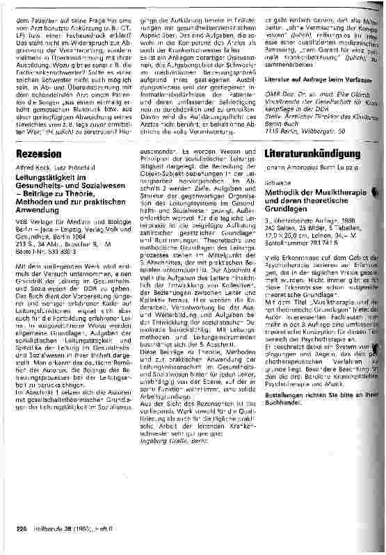 Vorschauseite 4: Inhalt und Grenzen des Pflegegesprächs