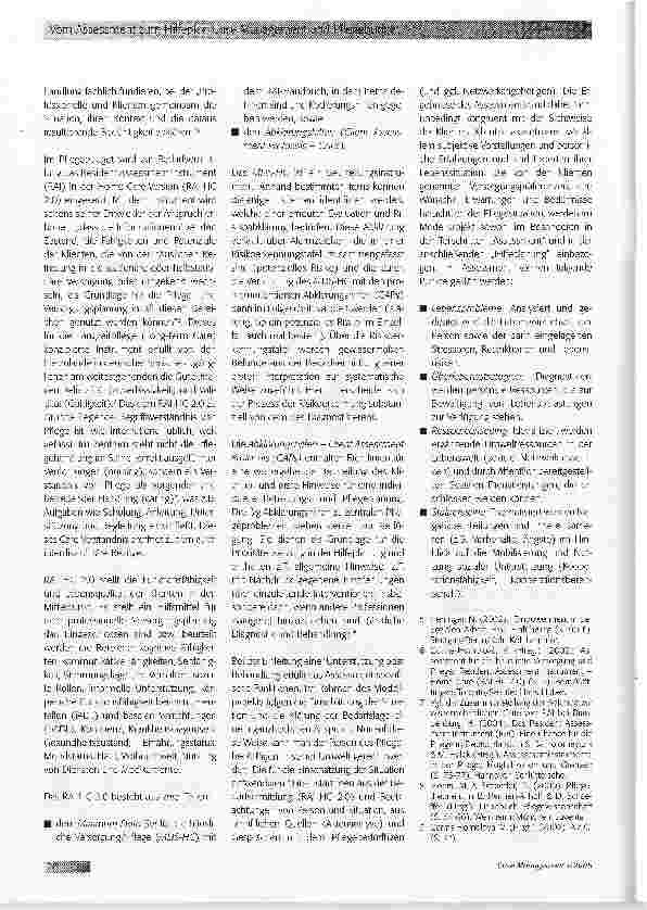 Vorschauseite 2: Vom Assessment zum Hilfeplan Case Management und Pflegebudget