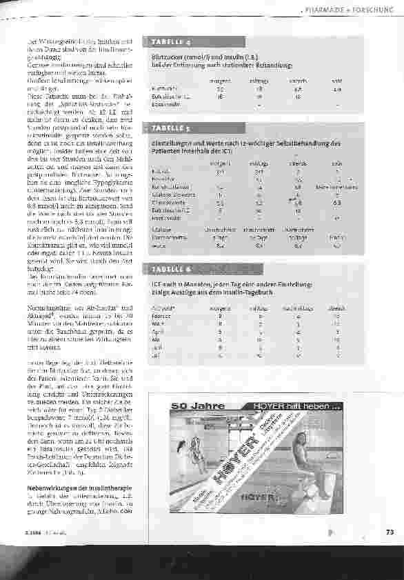 Vorschauseite 2: Die intensivierte konventionelle Insulintherapie bei Typ-2-Diabetikern - Gut eingestellt und flexibel