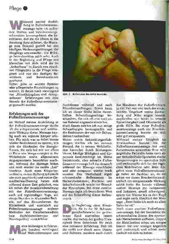 Vorschauseite 4: Die Fußreflexzonenmassage 2. Teil: Anwendungsmöglichkeiten und Beispiele aus der Praxis