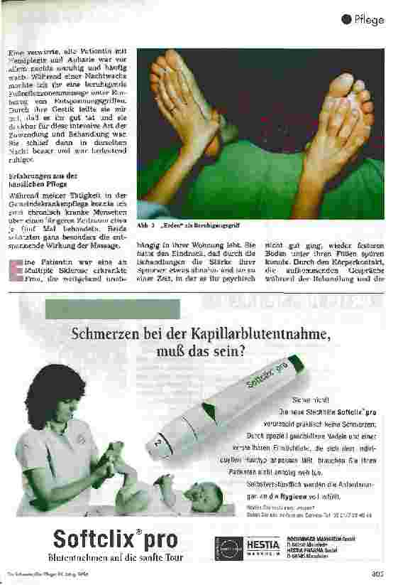 Vorschauseite 5: Die Fußreflexzonenmassage 2. Teil: Anwendungsmöglichkeiten und Beispiele aus der Praxis