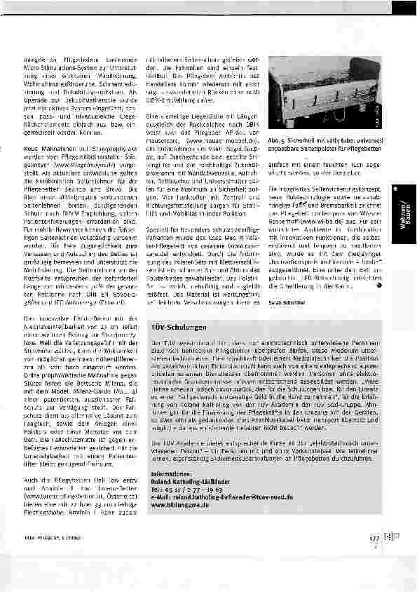 Vorschauseite 4: Mit Sicherheit geborgen