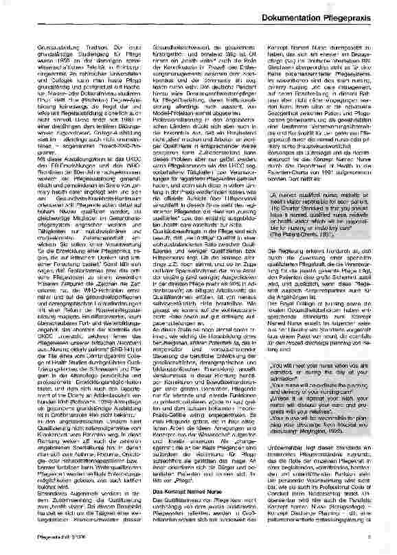Vorschauseite 4: Discharge Planning in Großbritannien - Pflegeüberleitung in Deuschland Reflektionen anläßlich eines Studienaufenthaltes am Department of the Elderly am Addenbrookes Hospital in Ca…