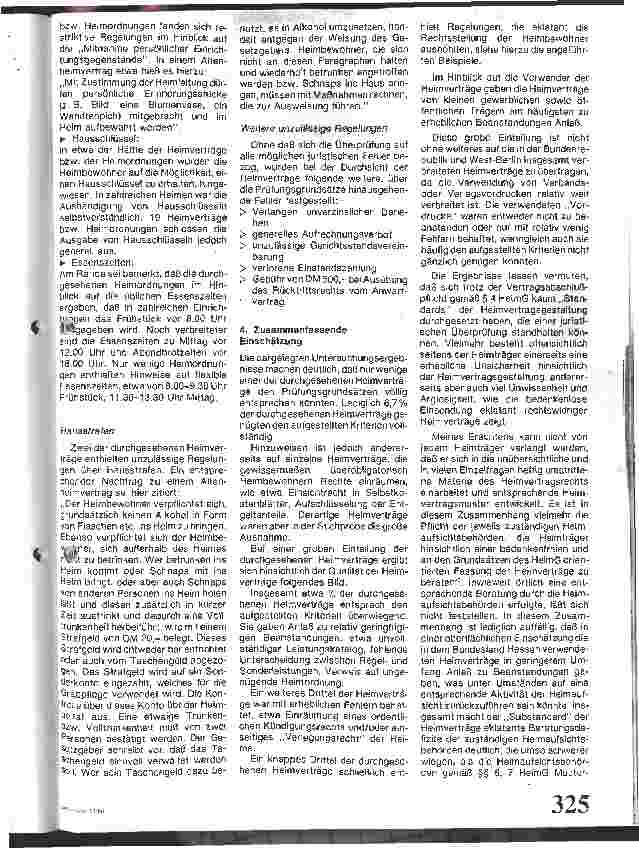 Vorschauseite 6: Anordungen des Heimarztes ist Folge zu leisten/Grundsätze zur Heimvertragsgestaltung u. Wirklichkeit der Heimverträge
