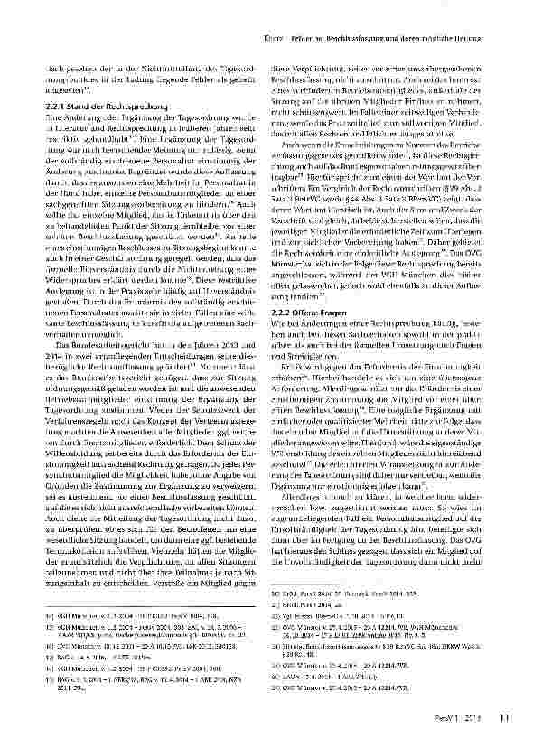 Vorschauseite 3: Fehler bei Beschlussfassung und deren mögliche Heilung