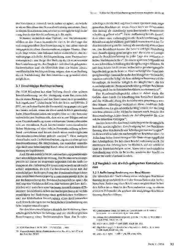 Vorschauseite 5: Fehler bei Beschlussfassung und deren mögliche Heilung
