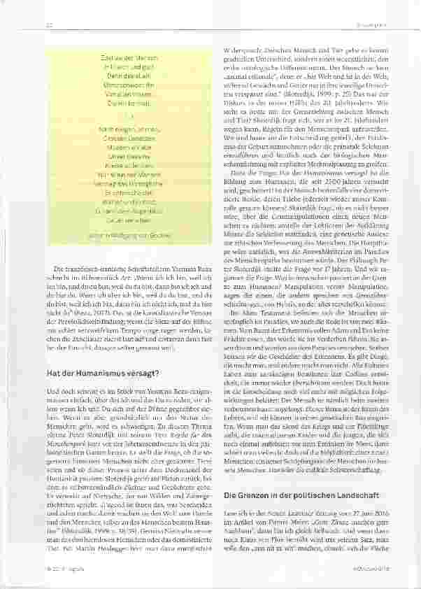 Vorschauseite 2: Grenzen