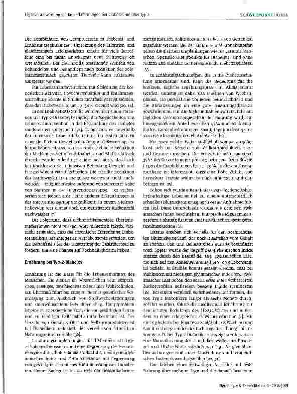 Vorschauseite 5: Eigenverantwortung stärken -Erfahrungen bei Diabetes mellitus Typ 2