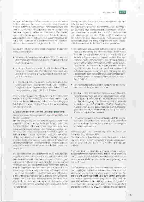 Vorschauseite 3: Neue Eingliederungshilfe? Der Entwurf eines Bundesteilhabegesetzes aus sozialrechtlicher Sicht