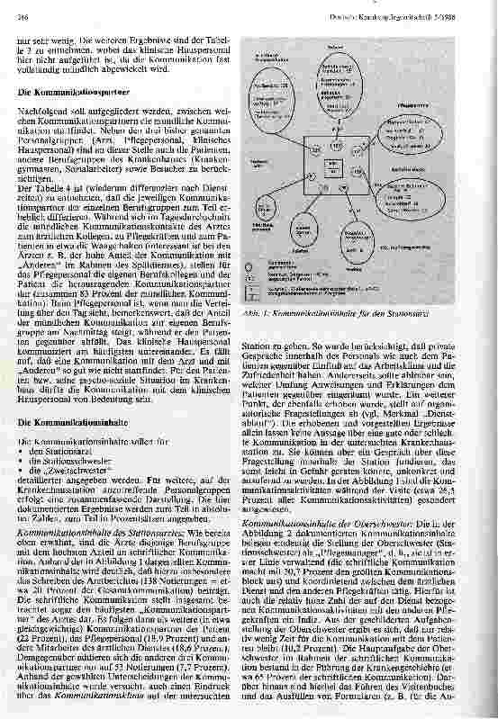 Vorschauseite 4: Kommunikation auf der Krankenhausstation