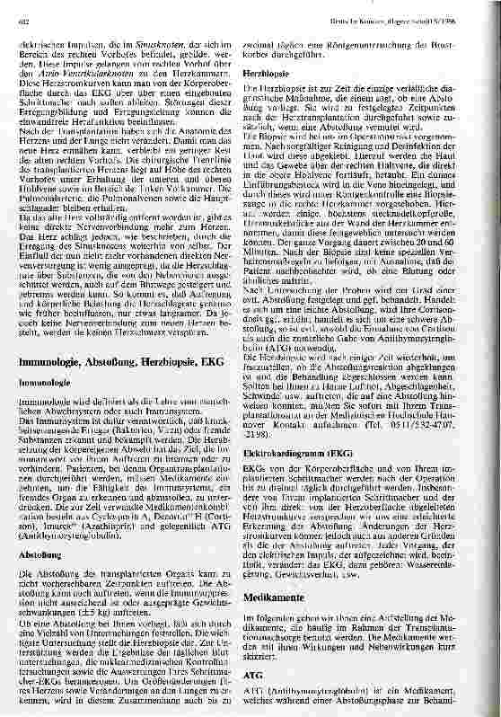 Vorschauseite 2: Herztransplantation Ein Patientenmanual