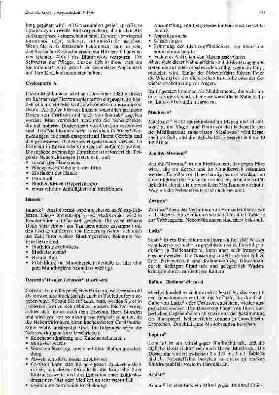 Vorschauseite 3: Herztransplantation Ein Patientenmanual