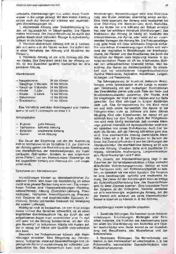 Vorschauseite 4: Beobachtung der Grundfunktionen und ihrer Störungen