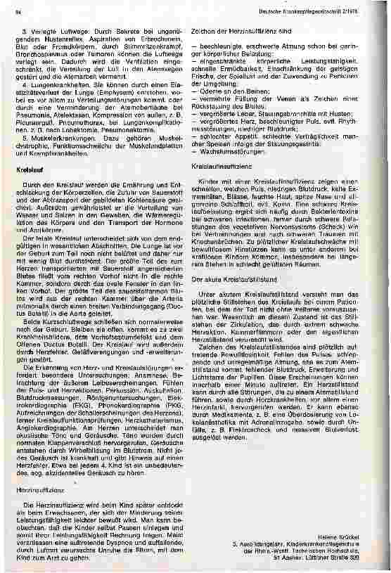 Vorschauseite 5: Beobachtung der Grundfunktionen und ihrer Störungen