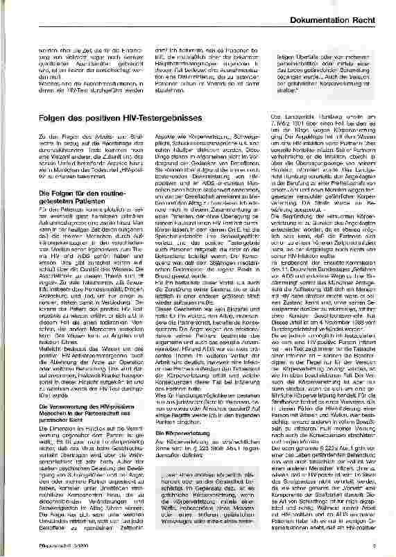 Vorschauseite 4: HIV und AIDS Die Auswirkungen juristischer und sozialer Aspekte auf die Pflege