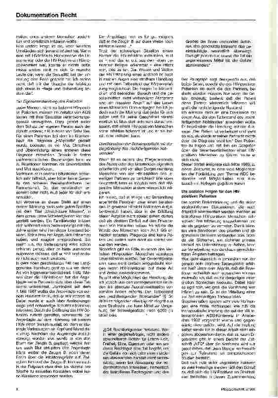 Vorschauseite 5: HIV und AIDS Die Auswirkungen juristischer und sozialer Aspekte auf die Pflege