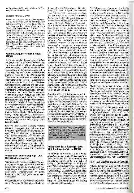 Vorschauseite 2: Die historische Entwicklung der Kinderkrankenpflege - Eine Darstellung mit Beispielen