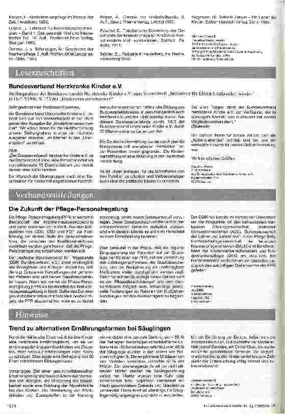 Vorschauseite 4: Die historische Entwicklung der Kinderkrankenpflege - Eine Darstellung mit Beispielen