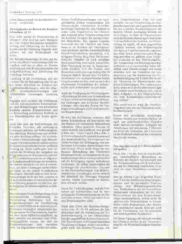 Vorschauseite 2: Grundsätze zum Chefarztvertragsrecht