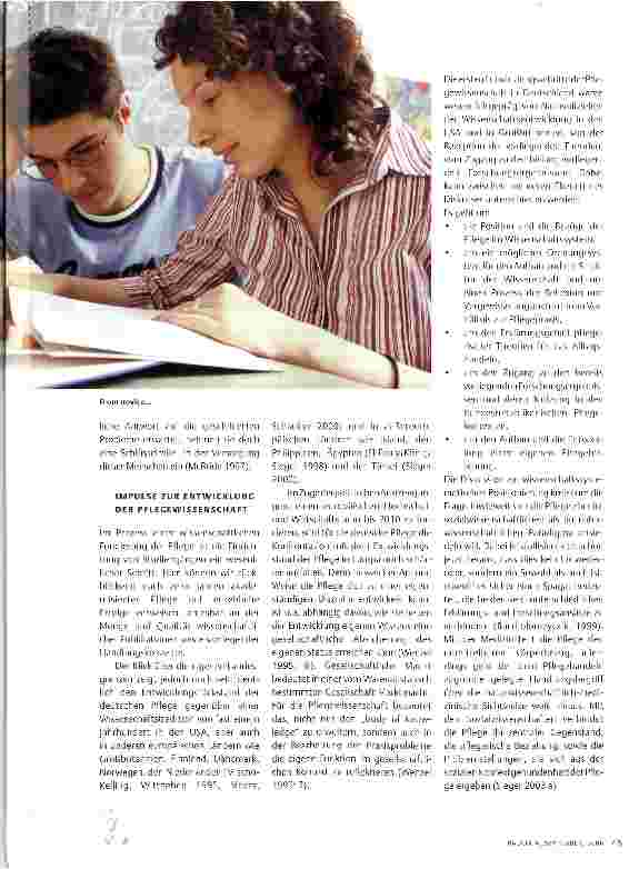 Vorschauseite 2: ANSPRUCH UND MÖGLICHKEITEN