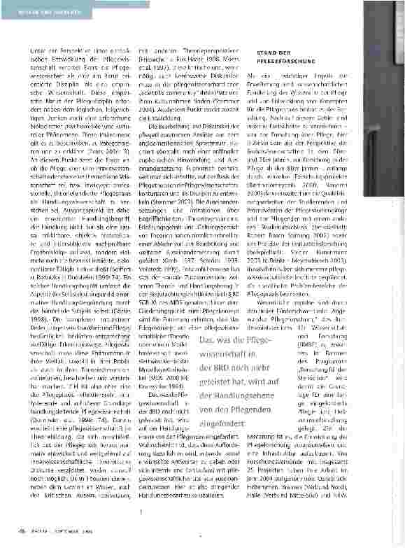 Vorschauseite 3: ANSPRUCH UND MÖGLICHKEITEN