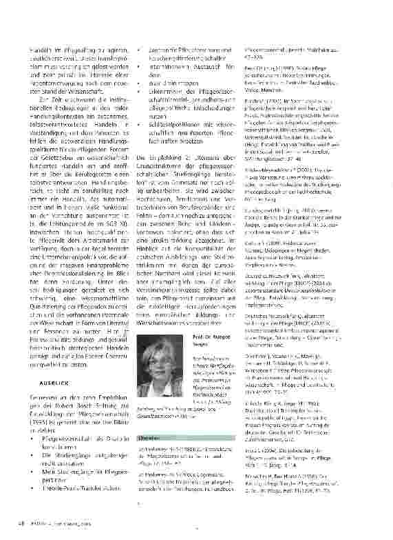 Vorschauseite 5: ANSPRUCH UND MÖGLICHKEITEN