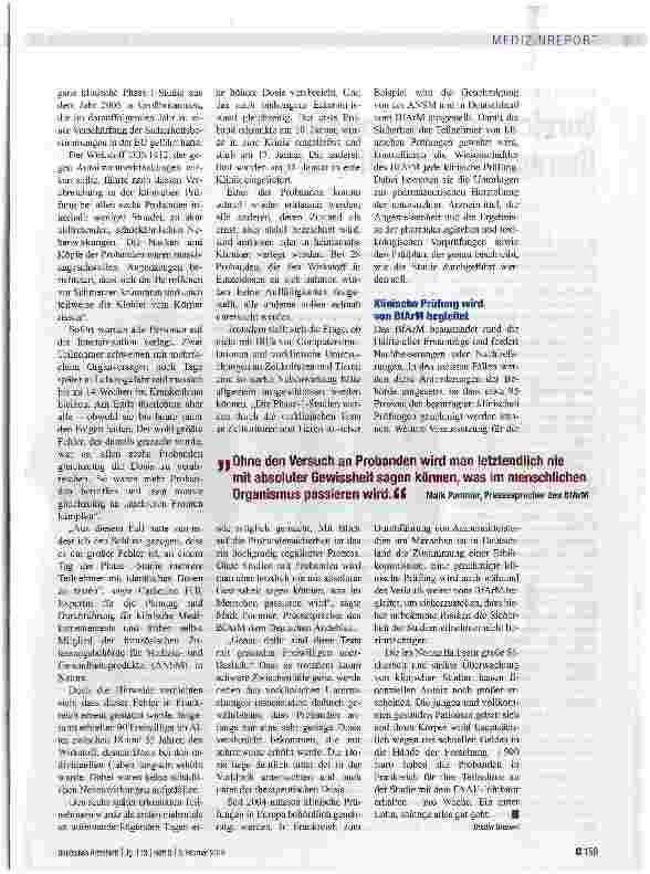 Vorschauseite 2: Seltener und rätselhafter Todesfall