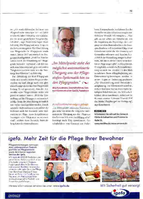 Vorschauseite 2: Eine neue Sicht auf die Pflege