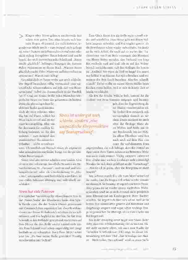 Vorschauseite 2: Locker bleiben