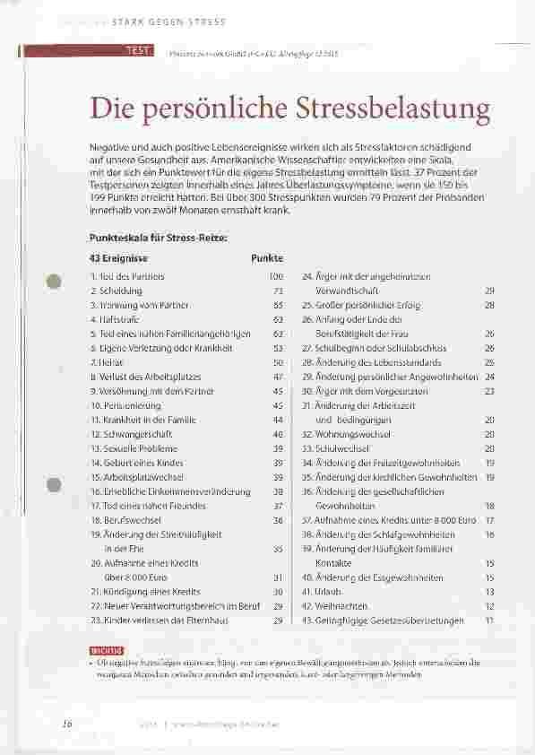 Vorschauseite 3: Locker bleiben