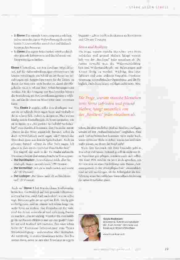 Vorschauseite 6: Locker bleiben