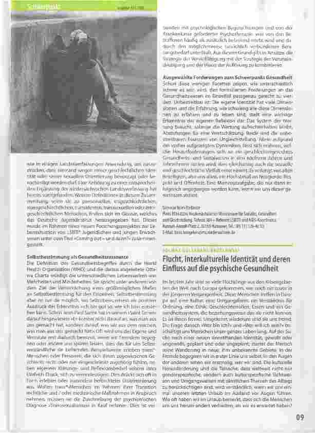 Vorschauseite 1: Flucht interkulturelle Identität und deren Einfluss auf die psychische Gesundheit