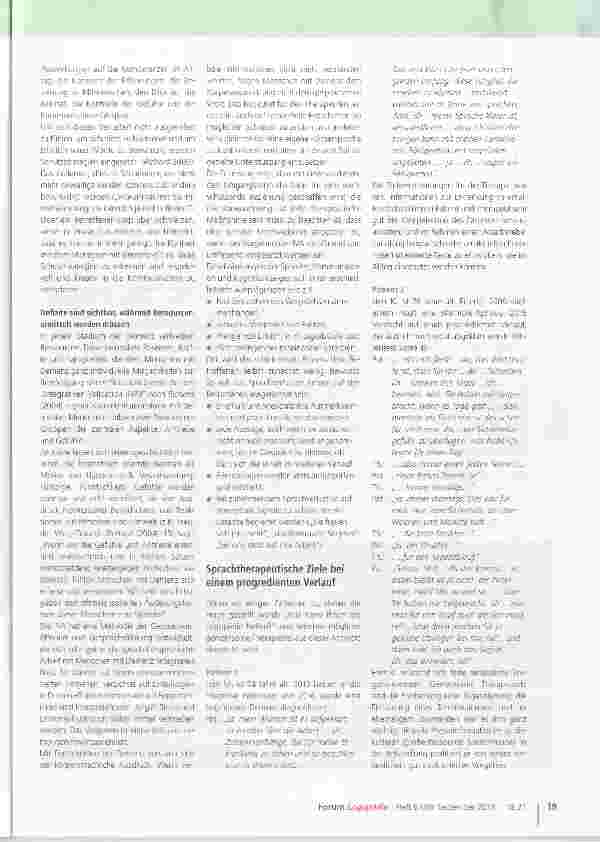 Vorschauseite 2: Sprachtherapeutische Möglichkeiten bei Menschen mit Demenz