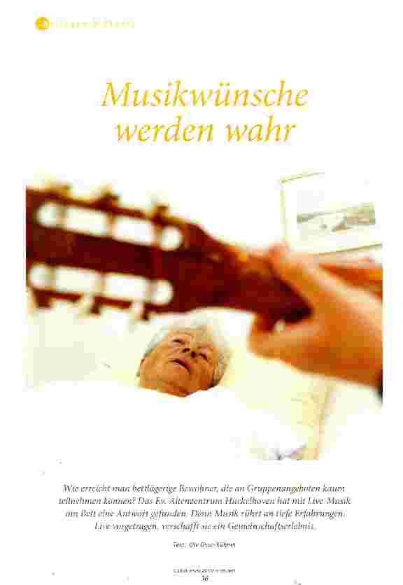 Vorschauseite 1: Musikwünsche werden wahr