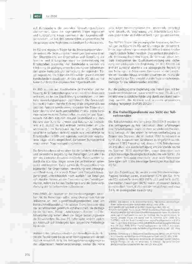 Vorschauseite 2: Ergebnisse der gemeinsamen Evaluation des Bundesfreiwilligendienstes und der Jugendfreiwilligendienste