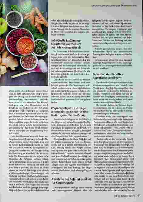 Vorschauseite 2: Körperintelligenz beim Essen: Faktor für Gesundheit, Wohlbefinden und geistige Leistungsfähigkeit