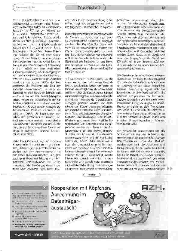 Vorschauseite 5: Das bio-psycho-soziale Modell der ICF in der Manuellen Therapie