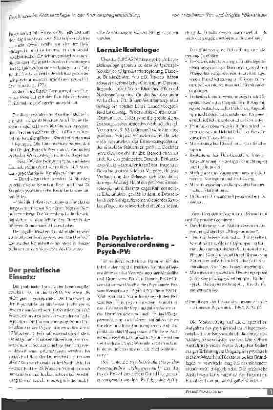 Vorschauseite 2: Psychiatrische Krankenpflegeausbildung: Ein regionaler Vergleich