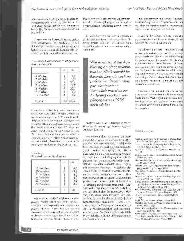 Vorschauseite 5: Psychiatrische Krankenpflegeausbildung: Ein regionaler Vergleich