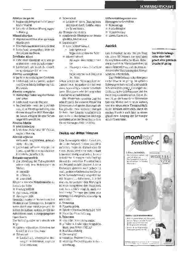 Vorschauseite 2: Blutungen in der Schwangerschaft