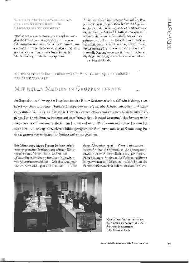 Vorschauseite 3: AUS FEHLERN LERNEN - PER KLICK