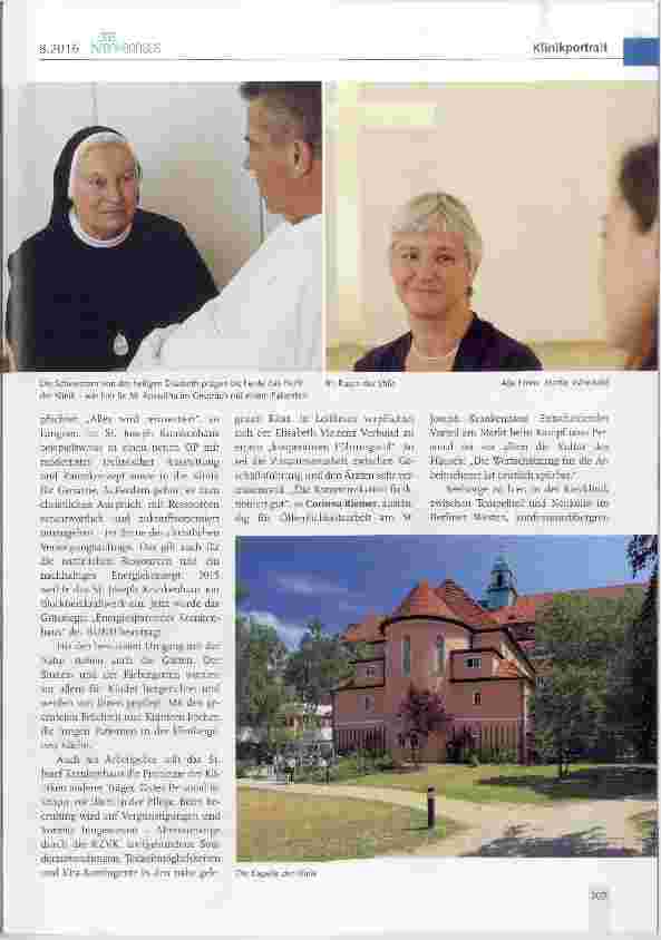 Vorschauseite 2: Seelsorge und Hochleistungsmedizin