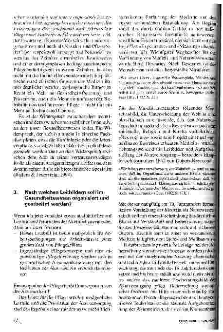 Vorschauseite 3: Pflege vor der Herausforderung duch die Gesundheitswissenschaften