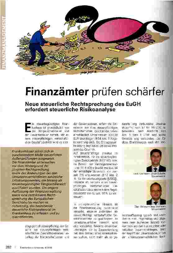 Vorschauseite 1: Finanzämter prüfen schärfer