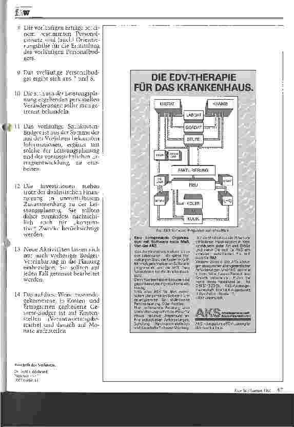 Vorschauseite 5: Betriebliche Aufzeichnungen und neues Krankenhausfinanzierungsrecht