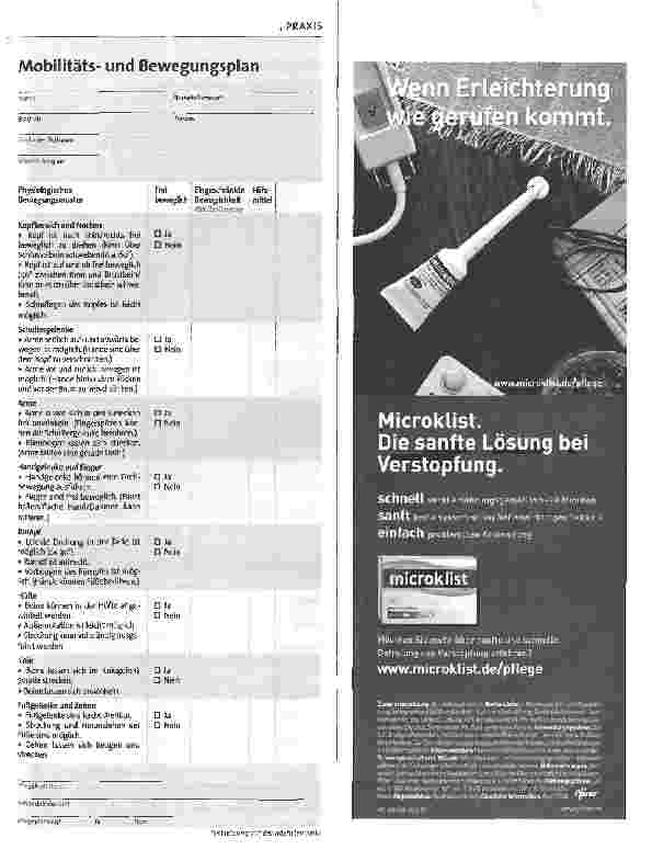 Vorschauseite 2: Das unterschätzte Problem:Kontrakturen