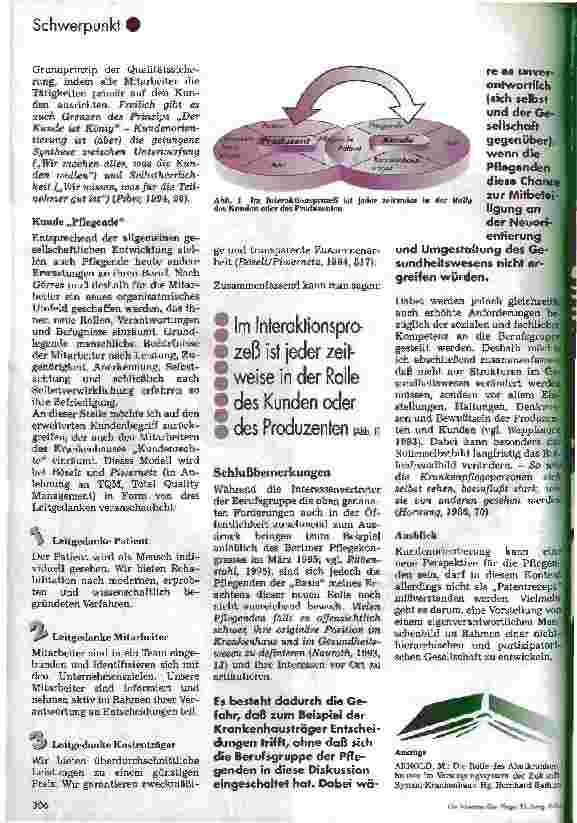 Vorschauseite 5: Kundenorientierung im Krankenhaus - neue Perspektive für die Pflegenden?
