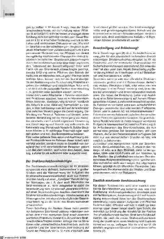Vorschauseite 3: Strahlenschutzrecht in der täglichen Strahlentherapie Praxis